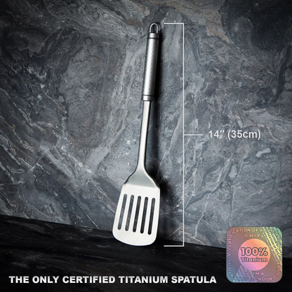 Taima® 100% Pure Titanium Spatula / Utensils.