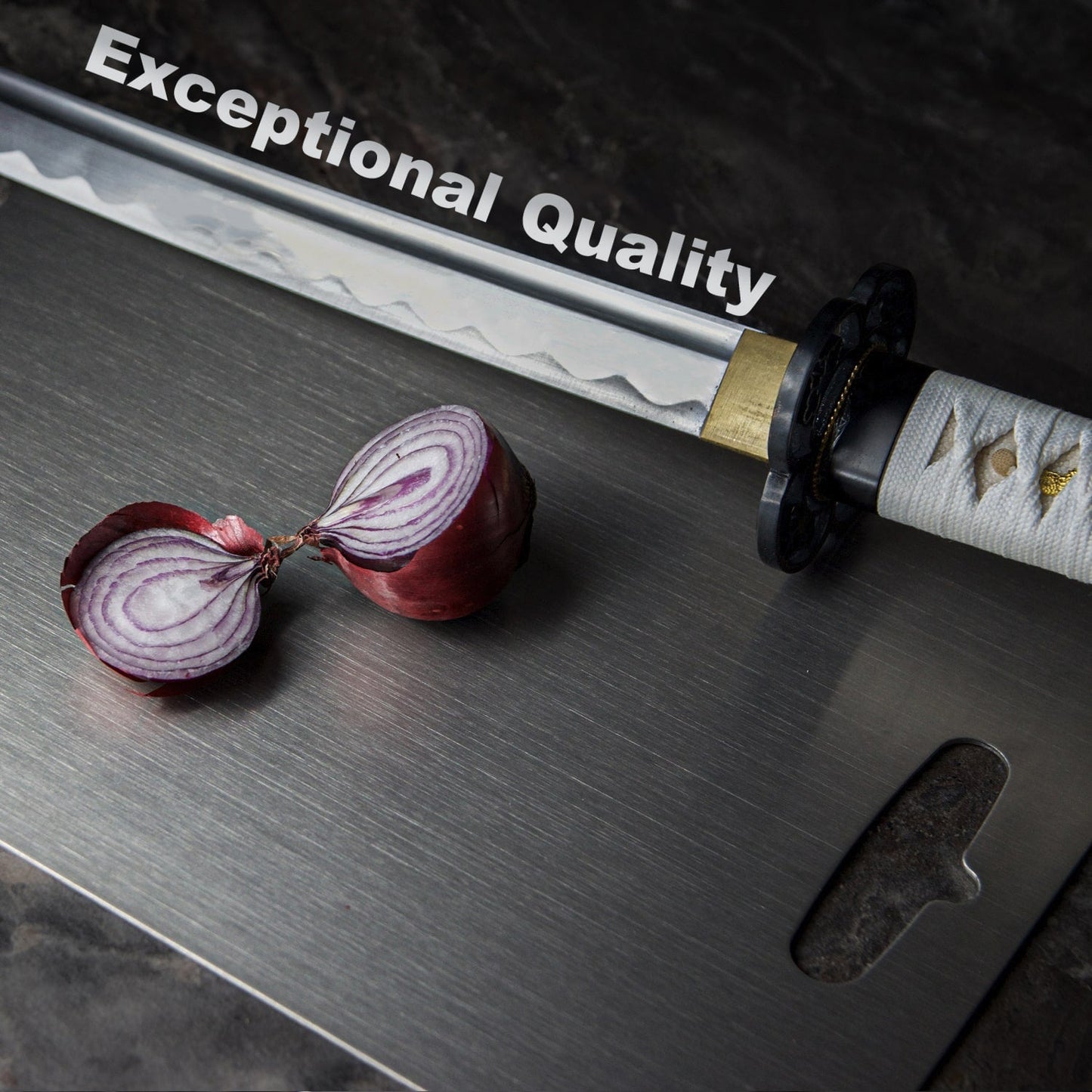 The Original Taima™ Pure Titanium Cutting Board | Non-Toxic & Antimicrobial