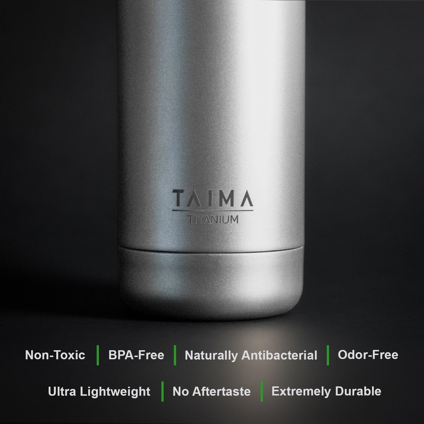 Taima® Pure Titanium Water Bottle