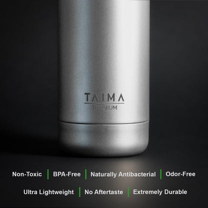 Taima® Pure Titanium Water Bottle