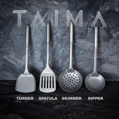 Taima® 100% Pure Titanium Spatula / Utensils.