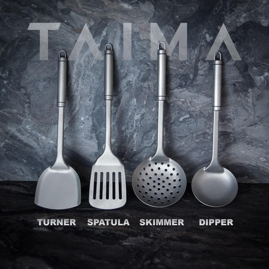 Taima® 100% Pure Titanium Spatula / Utensils.